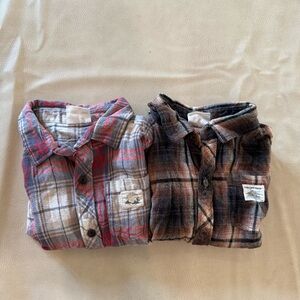 Bundle of boy button down shirt cotton on